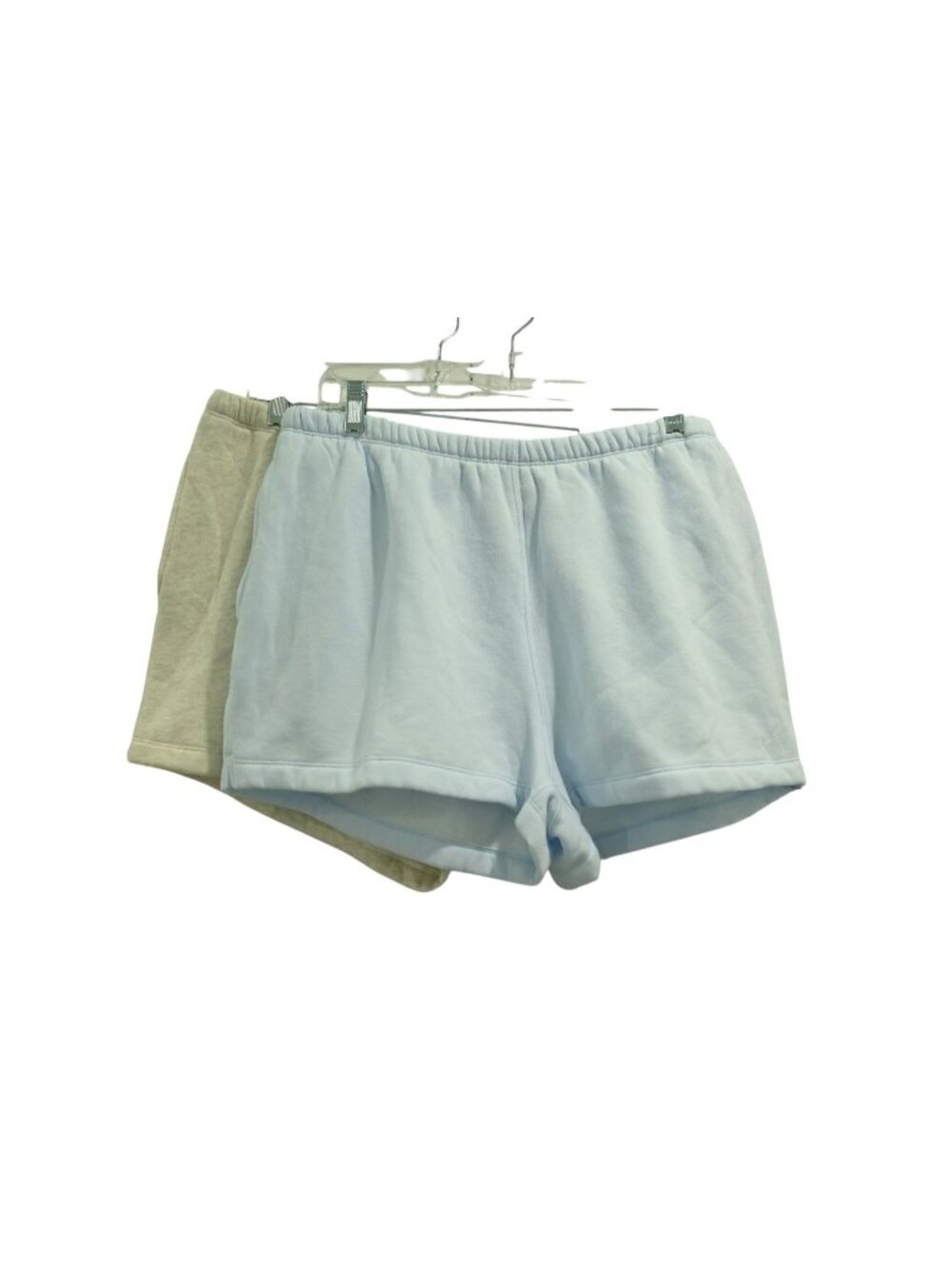 NWT Wild Fable Lot of 2 Shorts Sz XL Airy Blue Oatmeal Pull On Lounge Casual